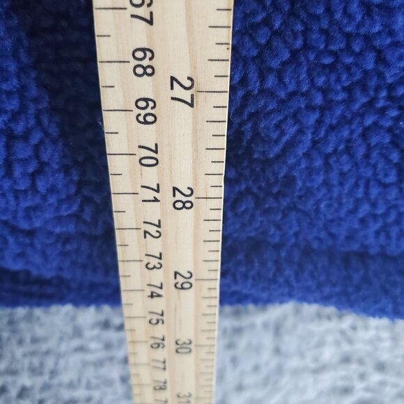 Bonobos Jacket Mens 3XL Blue Fielder Hooded Fleece Quarter-Zip Pullover - Picture 6 of 9